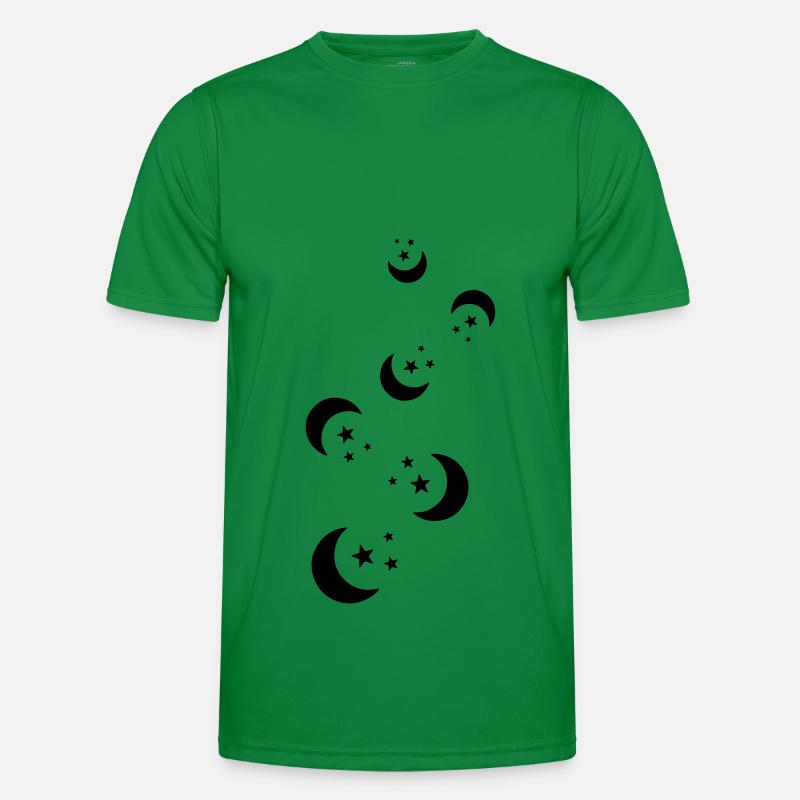 Moon icon icon - Men's Functional T-Shirt - kelly green