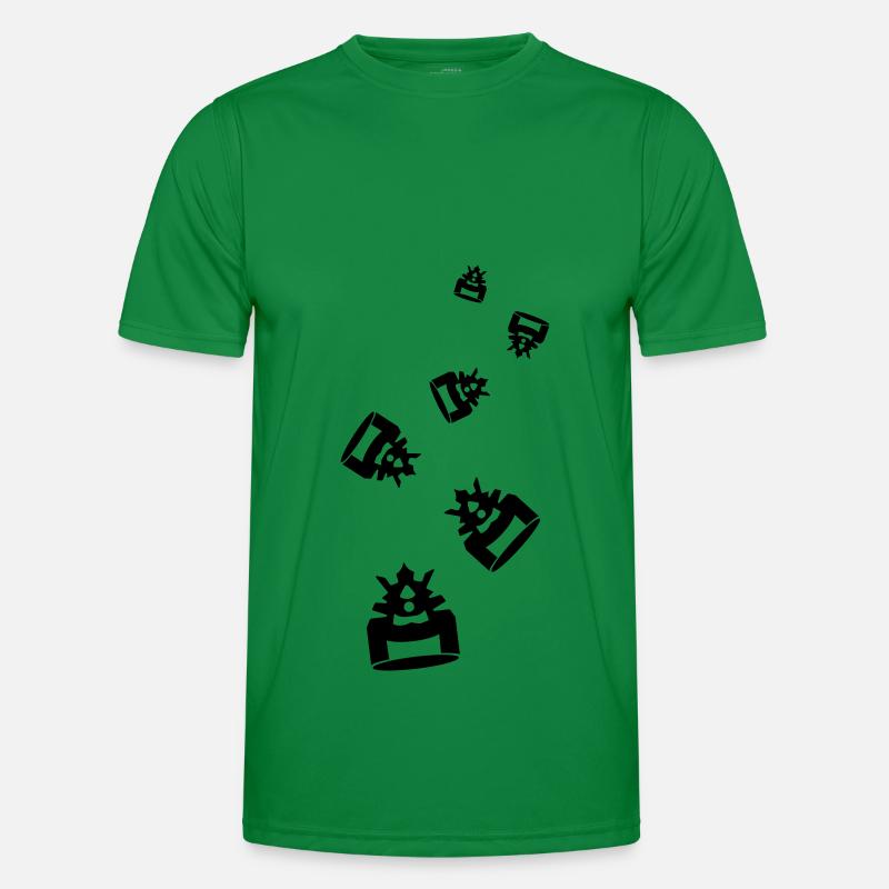 Samurai Helm Männer Funktions-T-Shirt