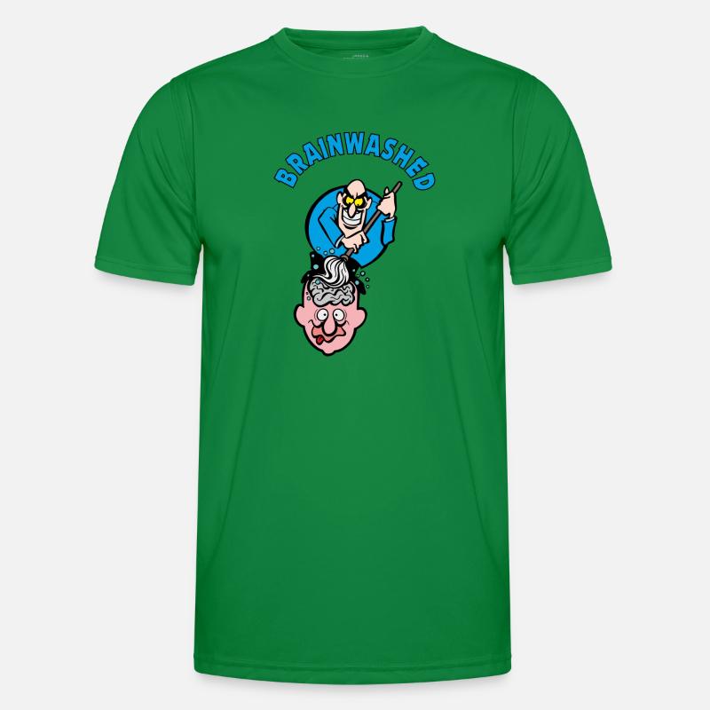 Brainwashed Männer Funktions-T-Shirt