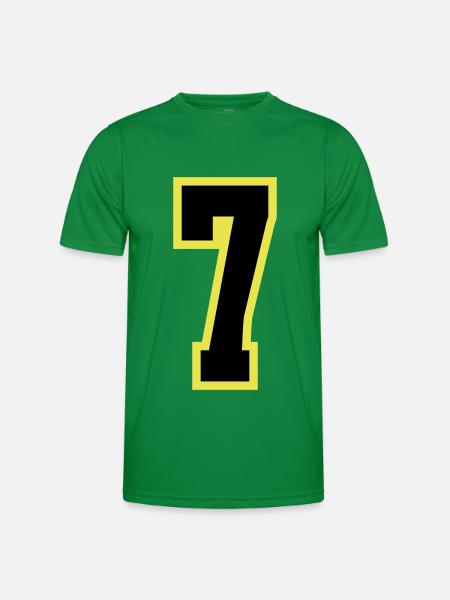 7 Number Leotard - Men's Functional T-Shirt - kelly green
