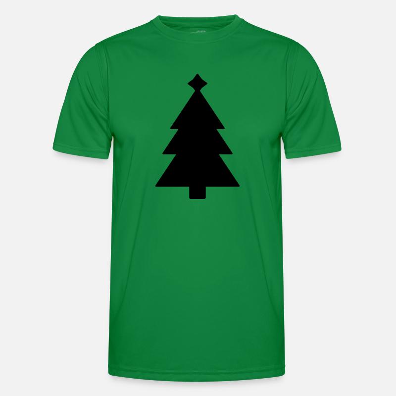 Christmas tree Christmas tree - Men's Functional T-Shirt - kelly green