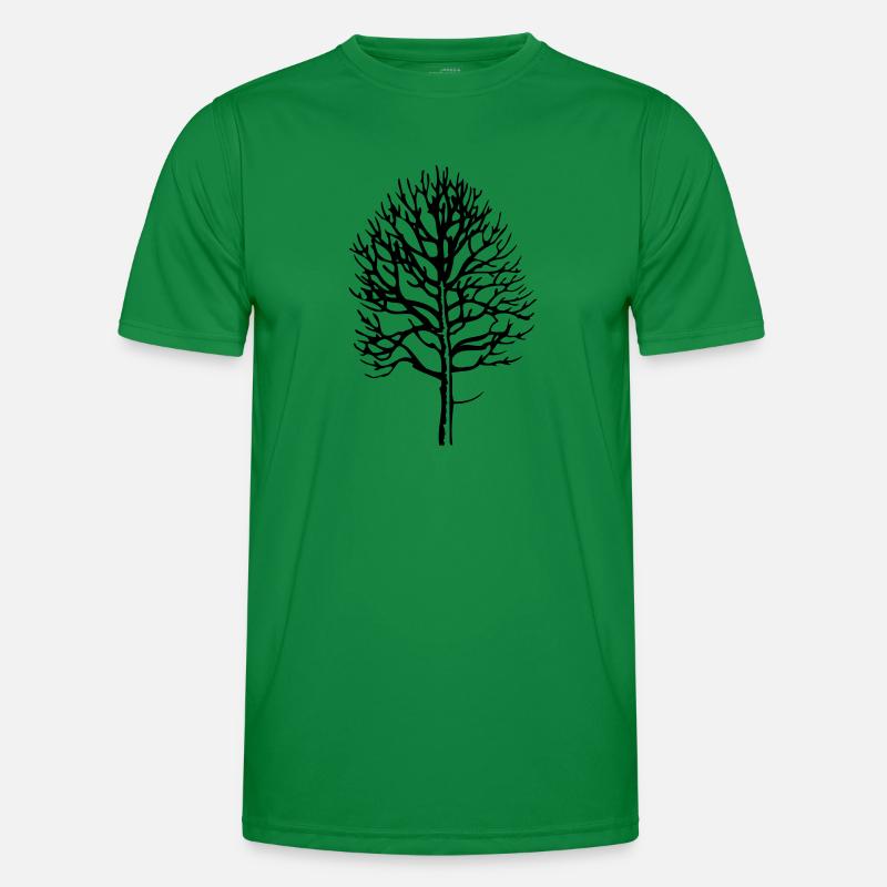 Baum Männer Funktions-T-Shirt