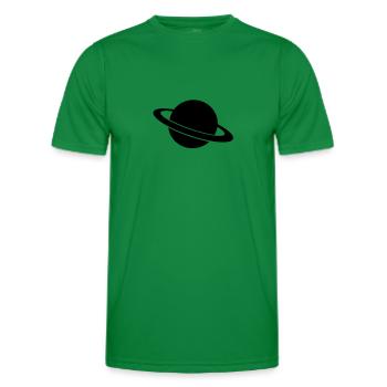 planeten - Männer Funktions-T-Shirt - Kelly Green - Vorne - AI Model Male 178 dark (178cm)