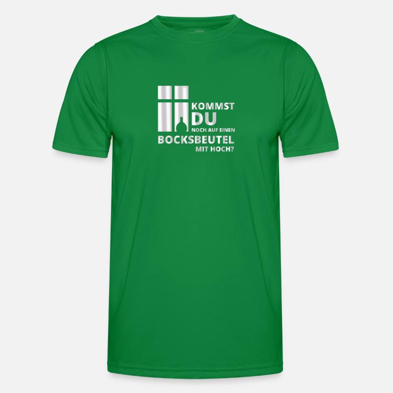 Date mit Bocksbeutel II Männer Funktions-T-Shirt