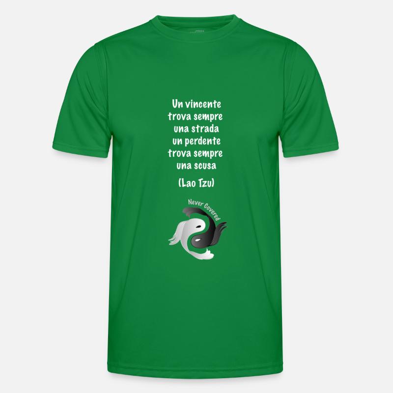 Orientalische Weisheit, Laotse. Gewinner oder Verlierer. Männer Funktions-T-Shirt