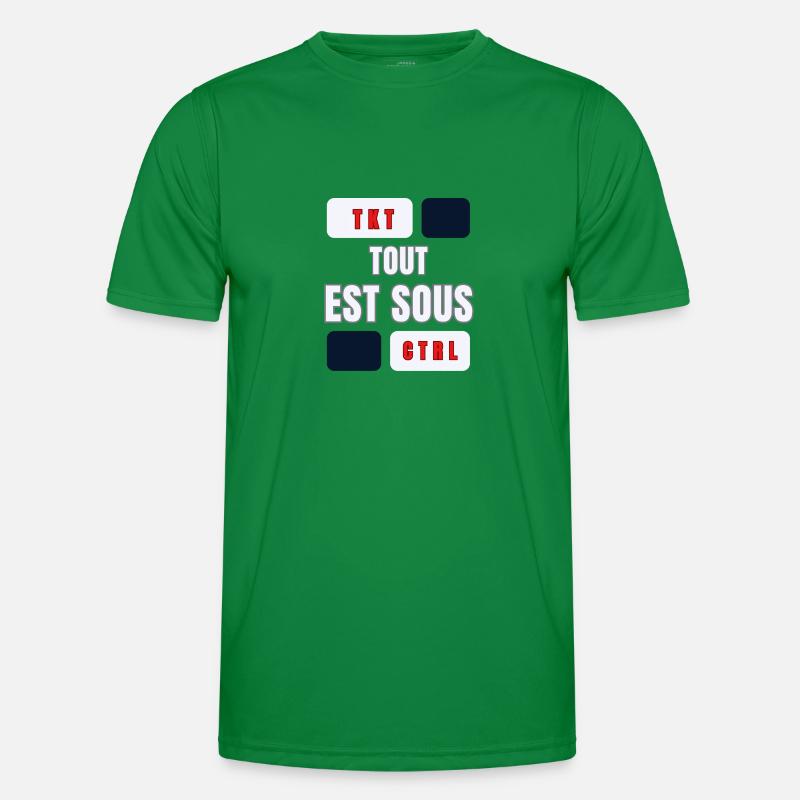 TOUT EST SOUS CONTROL T-shirt sport Homme