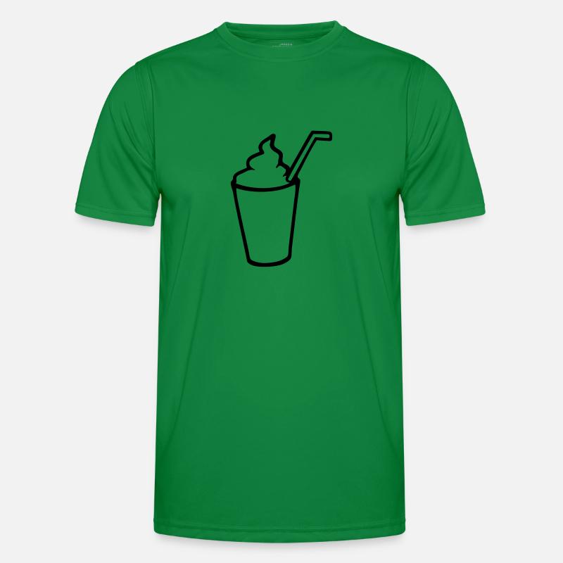 Milchshake Männer Funktions-T-Shirt