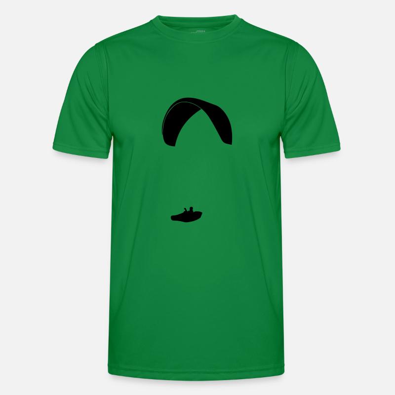 Gleitschirm Pilot Liegegurtzeug Pod Harness Männer Funktions-T-Shirt