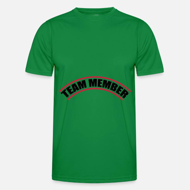 Team Mitglied Männer Funktions-T-Shirt