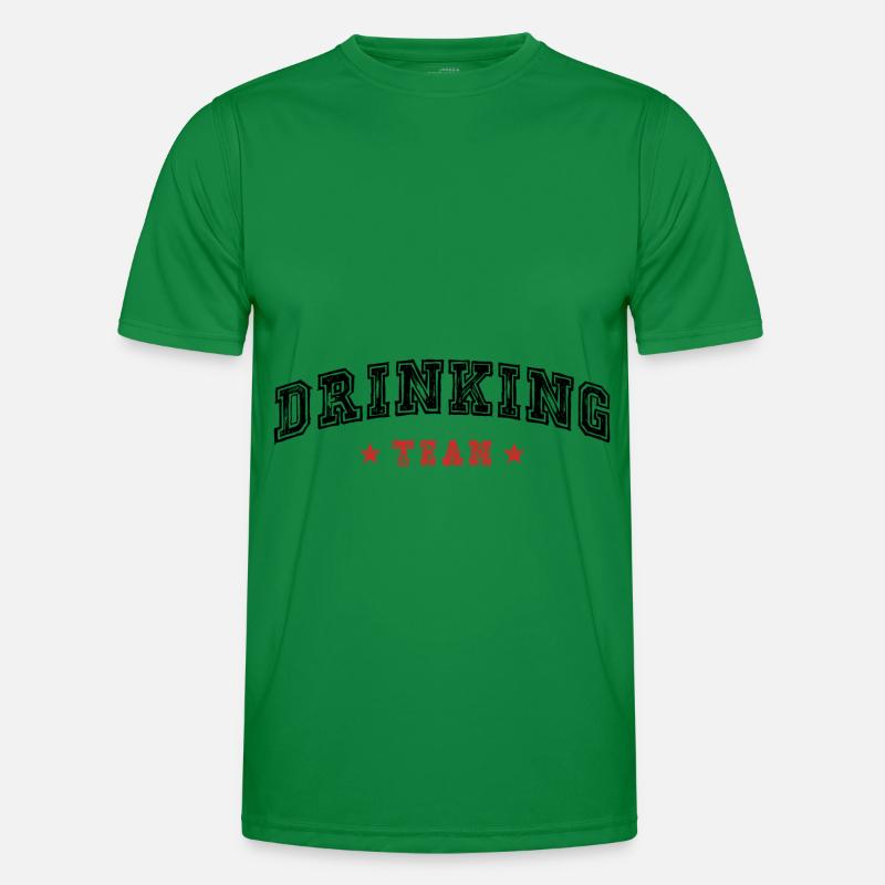 Drinking Team Männer Funktions-T-Shirt