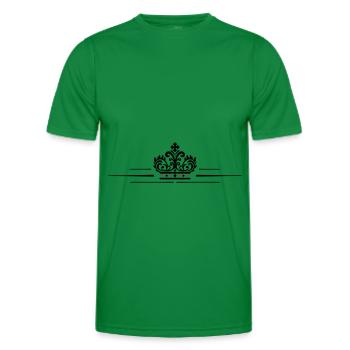 Krone Icon - Männer Funktions-T-Shirt - Kelly Green - Vorne - AI Model Male 178 dark (178cm)