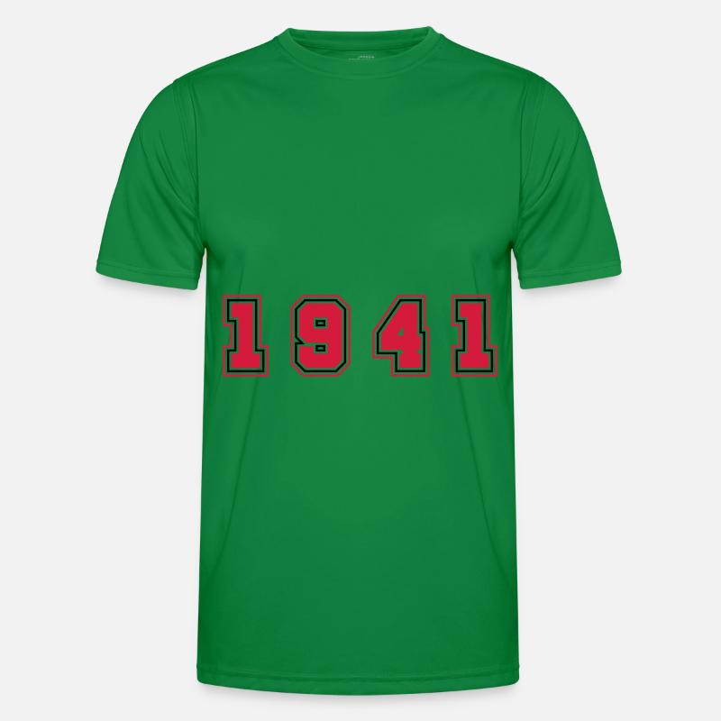 1941 Year Number - Men's Functional T-Shirt - kelly green