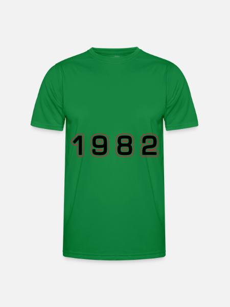 1982 Year Number - Men's Functional T-Shirt - kelly green