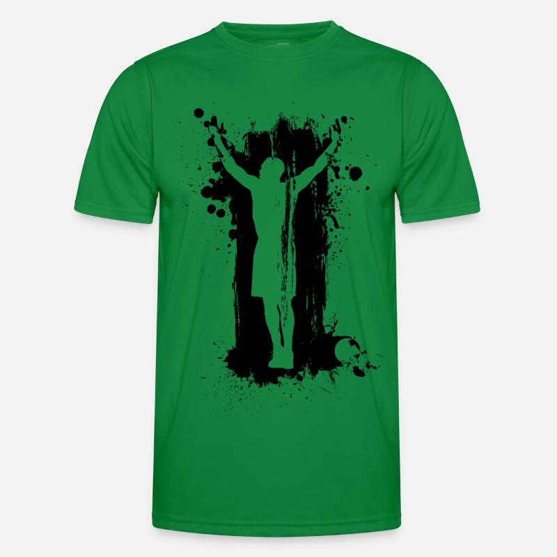 Victory Man Black Men's Functional T-Shirt