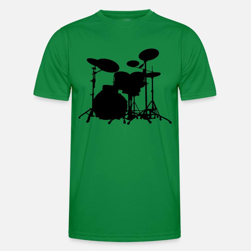 drums Men's Functional T-Shirt
