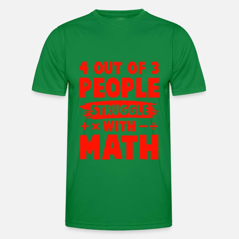 mathematics learning Men's Functional T-Shirt