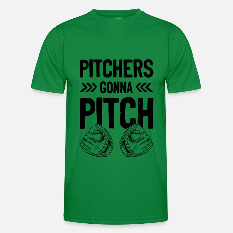 baseball pitcher Männer Funktions-T-Shirt