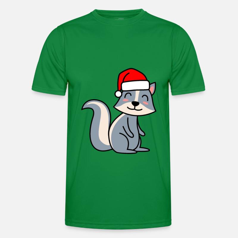 Stinker Comic Christmas Xmas Men's Functional T-Shirt