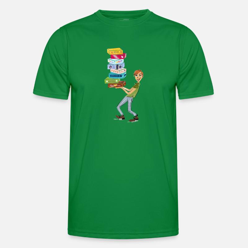 Board Game Fan - Men's Functional T-Shirt - kelly green
