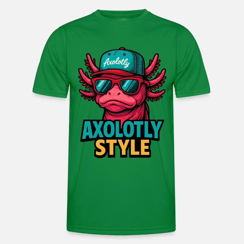 Axolotly Style Männer Funktions-T-Shirt