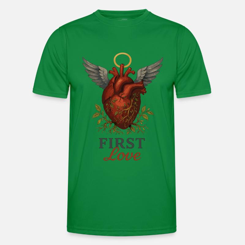 First Love Männer Funktions-T-Shirt