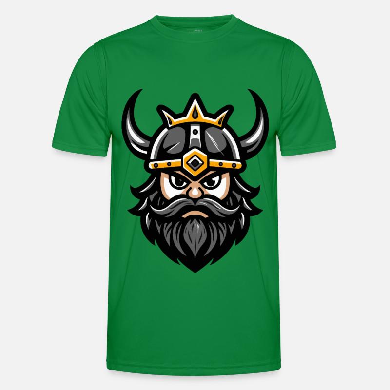 Wikinger Valhalla - Männer Funktions-T-Shirt - Kelly Green