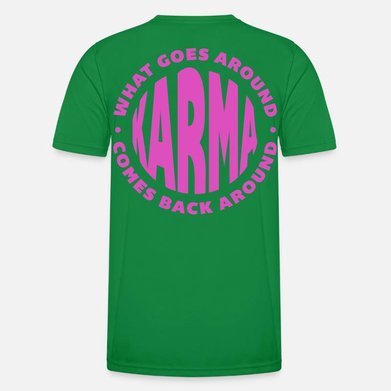 karma - Men's Functional T-Shirt - kelly green