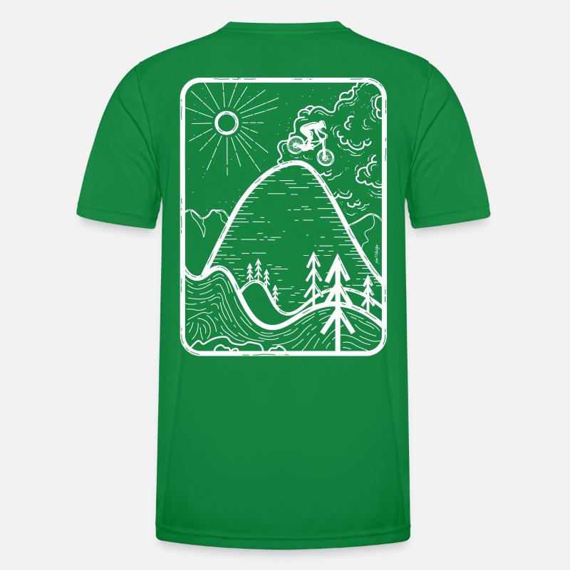 Downhill Männer Funktions-T-Shirt