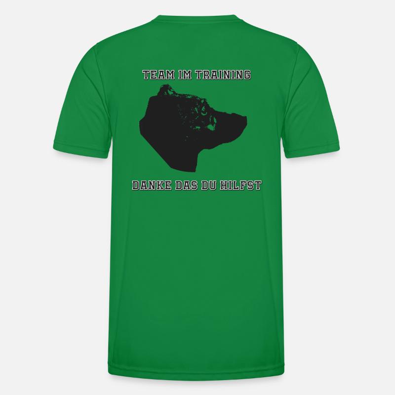 Team im Training Männer Funktions-T-Shirt