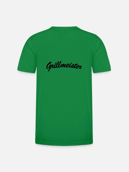 Grill Master - Men's Functional T-Shirt - kelly green