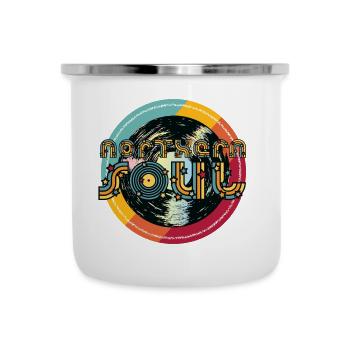 Northern Soul Vintage - Camper Mug - white - Front