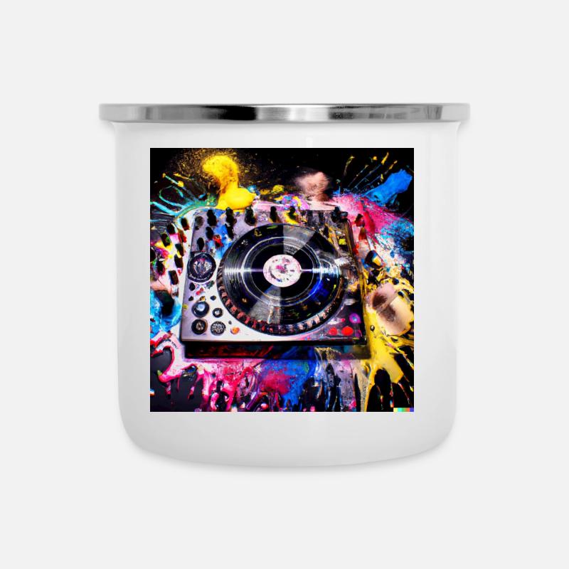 Backspin - Camper Mug - white