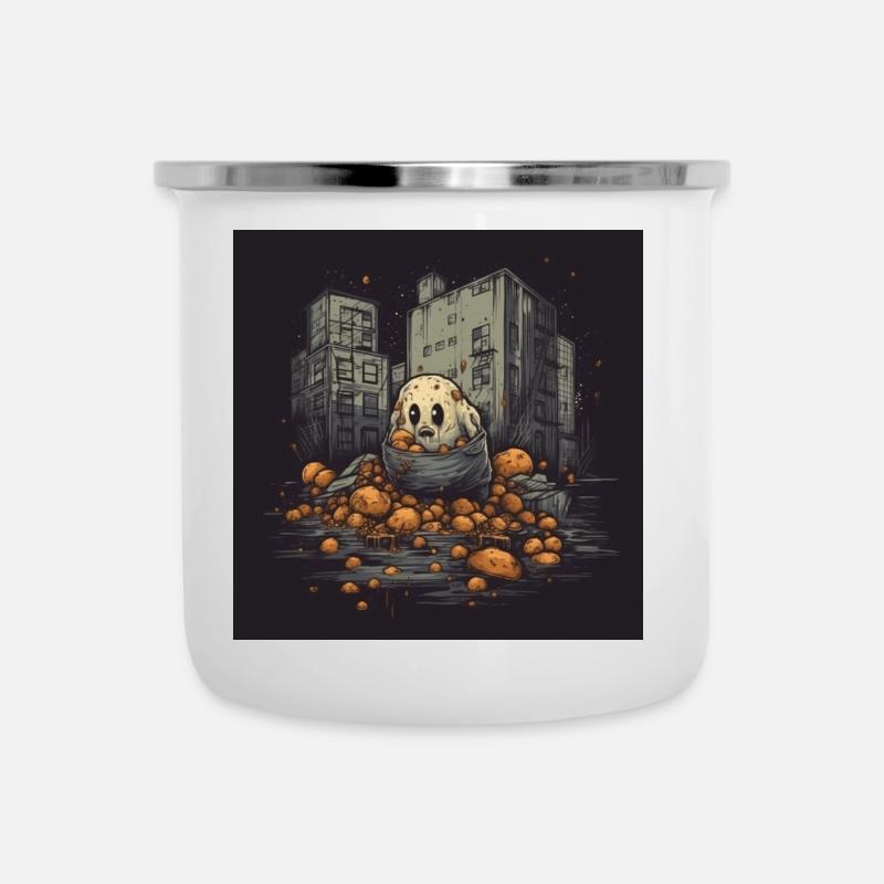 Urbex Potato in the Scene - Camper Mug - white