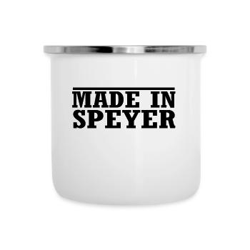 Speyer - Emaille-Tasse - Weiß - Vorne