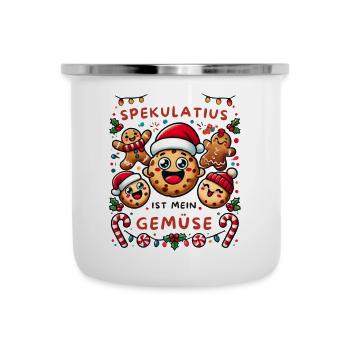 Speculoos is my vegetable Funny saying - Camper Mug - white - Front