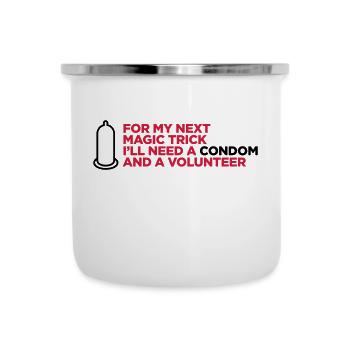 My dirty magic trick! - Camper Mug - white - Front