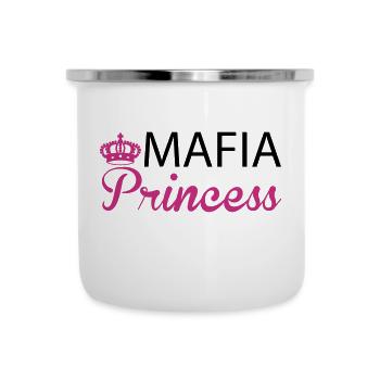 Mafia Princess - Emaille-Tasse - Weiß - Vorne