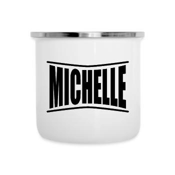 t-shirt name Michelle t-shirt gift idea - Camper Mug - white - Front