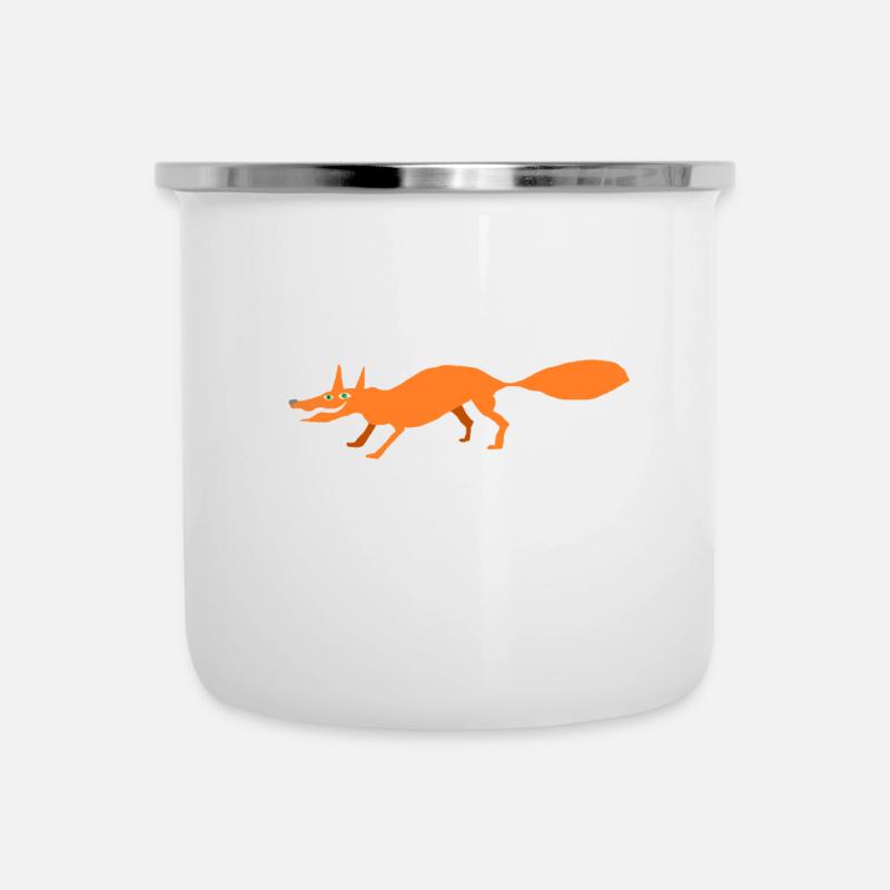 fox - Camper Mug - white