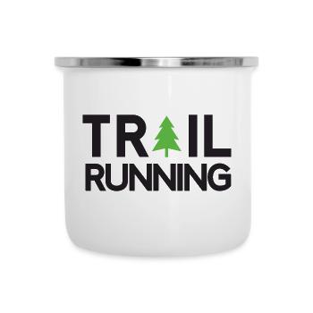 Trail Running - Camper Mug - white - Front