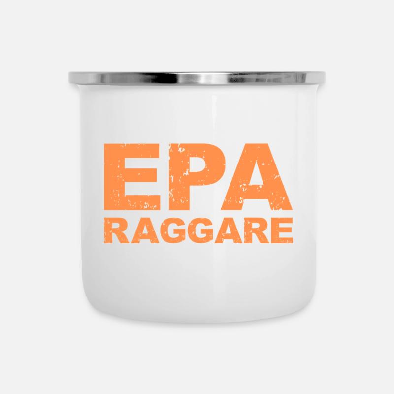 Epa Raggare - Tasse émaillée - blanc