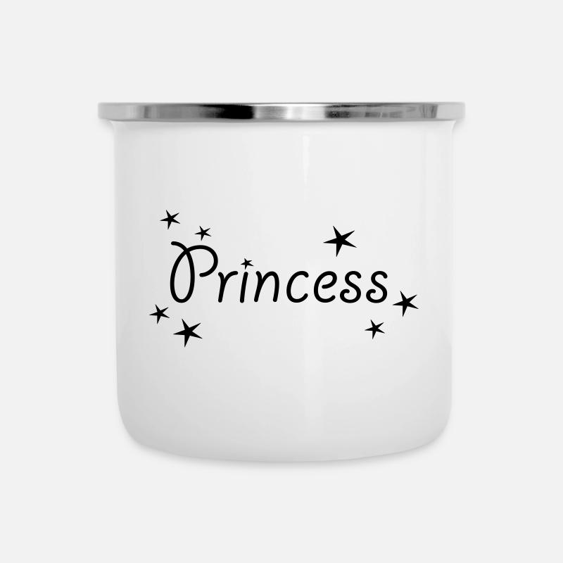 Princess - Prinzessin - Camper Mug - white