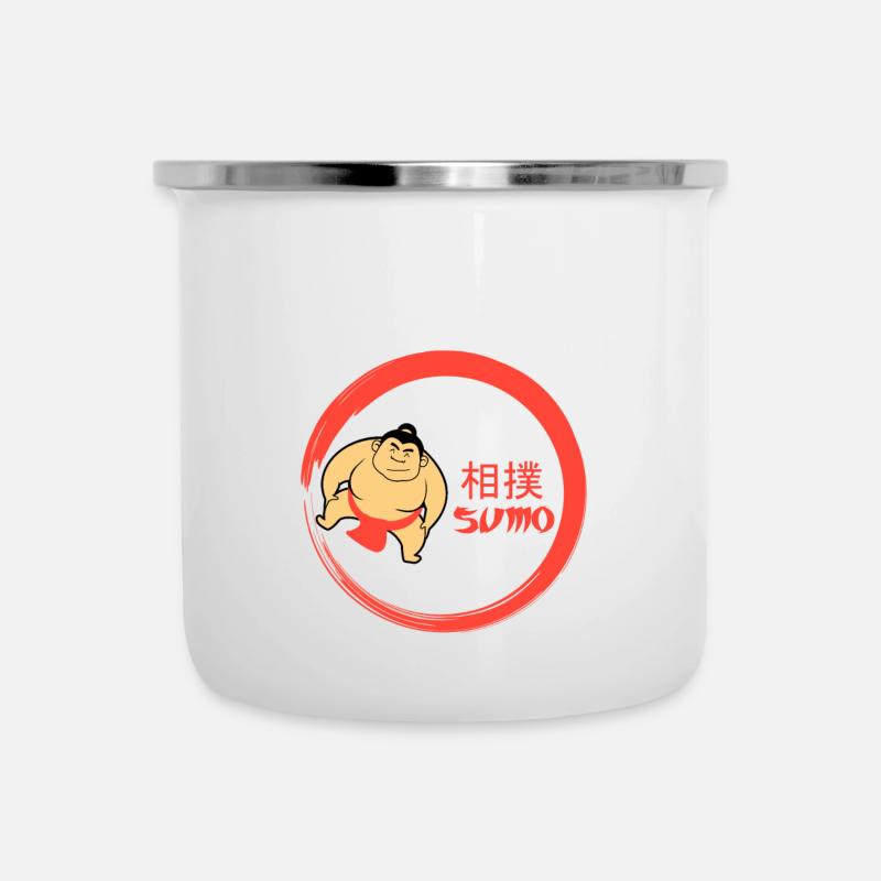 Sumo - Camper Mug - white