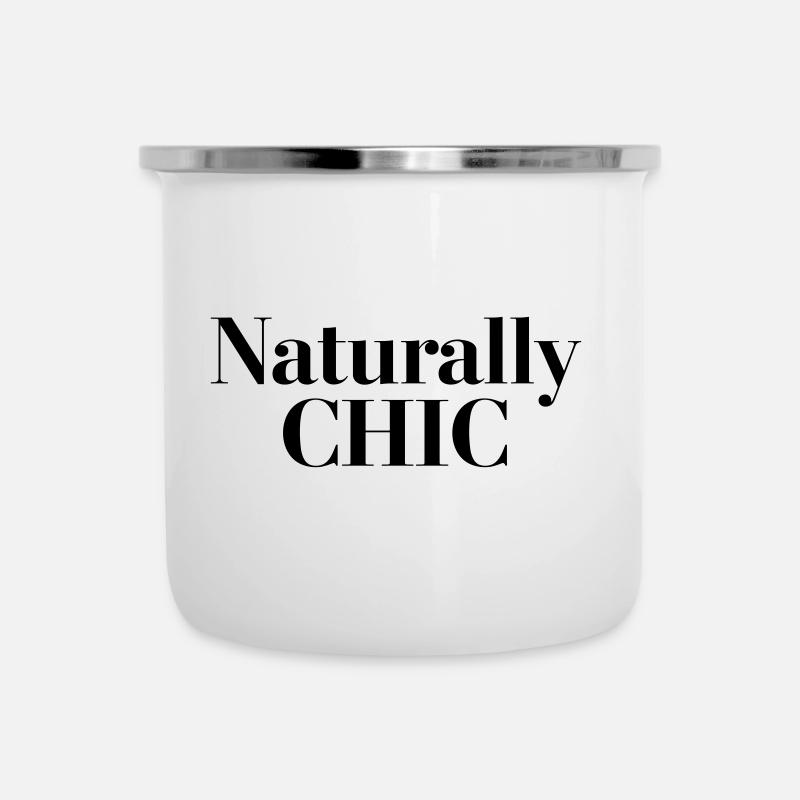 Rallye Nature Chic - Tasse émaillée - blanc