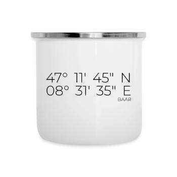 Coordinates Baar - Camper Mug - white - Front