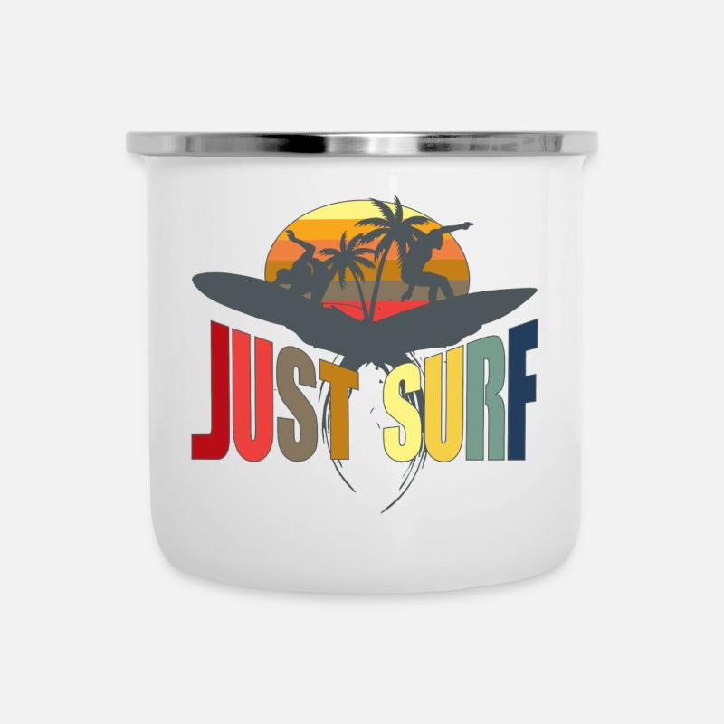 surf - Camper Mug - white