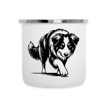 Australian Shepherd - Camper Mug - white - Front
