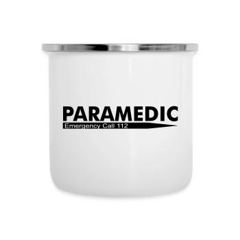 Paramedic Emergency Call 112 - Camper Mug - white - Front