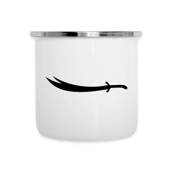 Ali Épée Zülfikar - Tasse émaillée - blanc - Devant