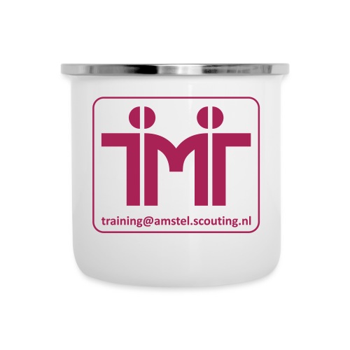 TMT logo - Emaille mok